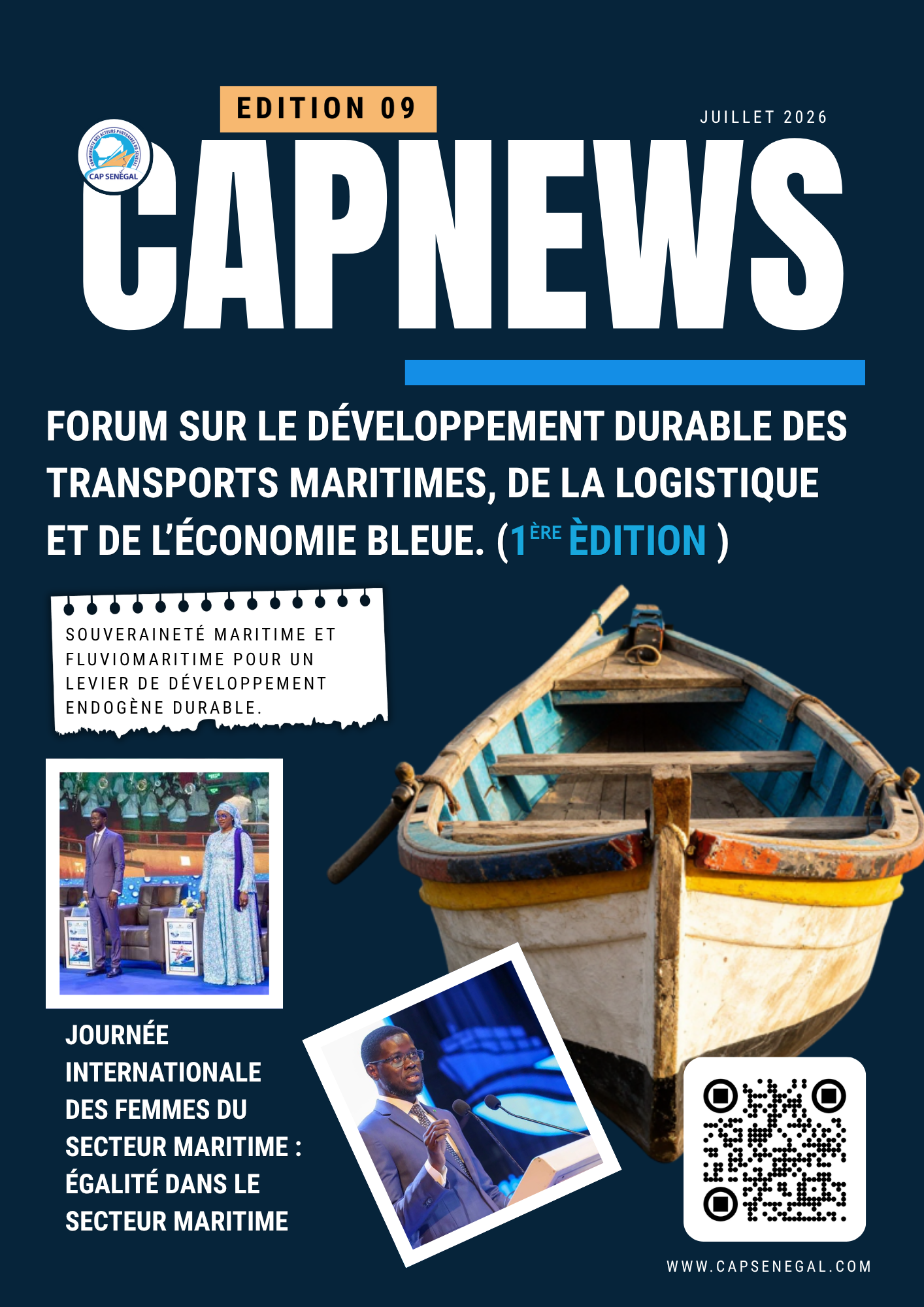 Couverture du magazine CAP News numéro 9